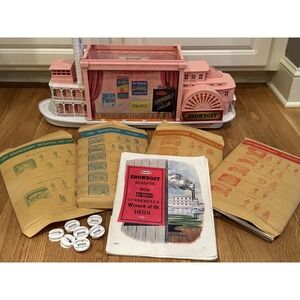 REMCO Disney Showboat Theater 1960s With Box Mostly Complete Cinderella Heidi